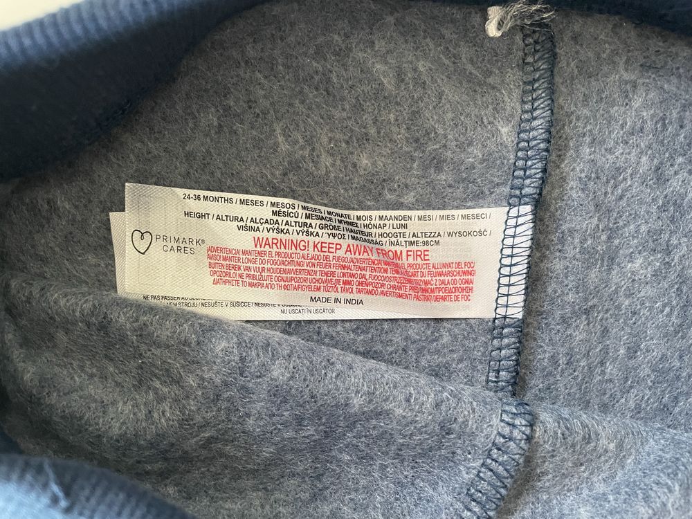 NOWE Primark spodnie dresowe r. 98