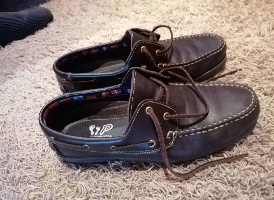 3 pares sapatos vela