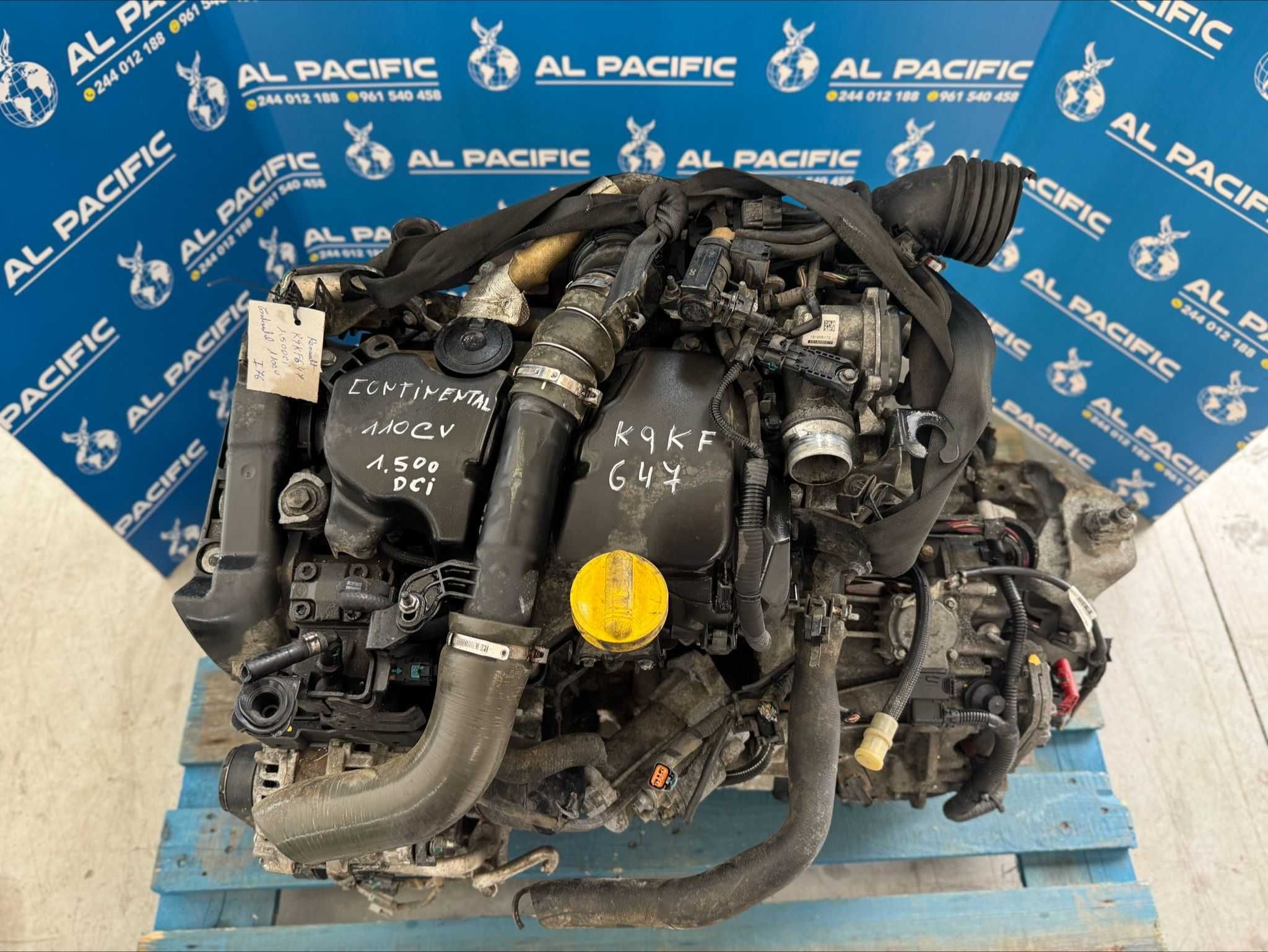 Motor usado Renault Kadjar 1.5DCI 110CV Ref. K9K647