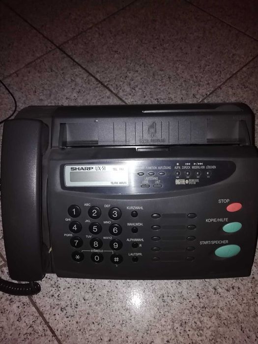 Telefone e Fax Completamente Novo