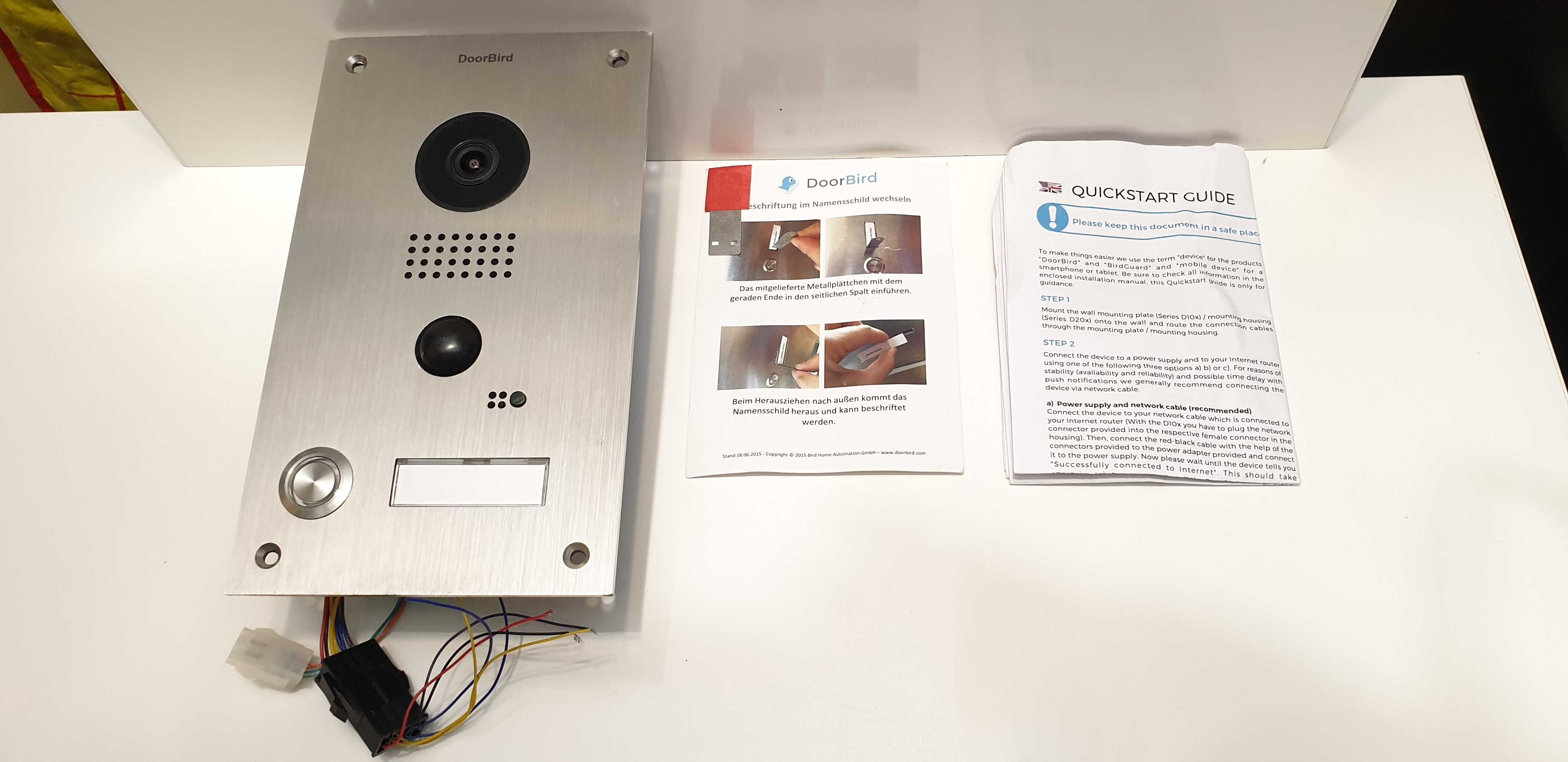DoorBird D202 HW 1.20 Wideodomofon IP