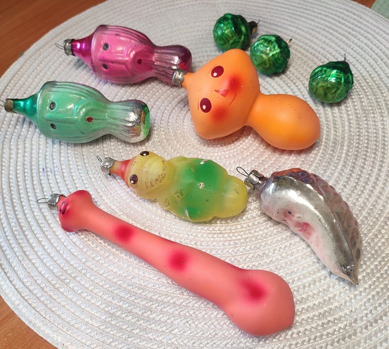 Ёлочные игрушки СССР, новогодние