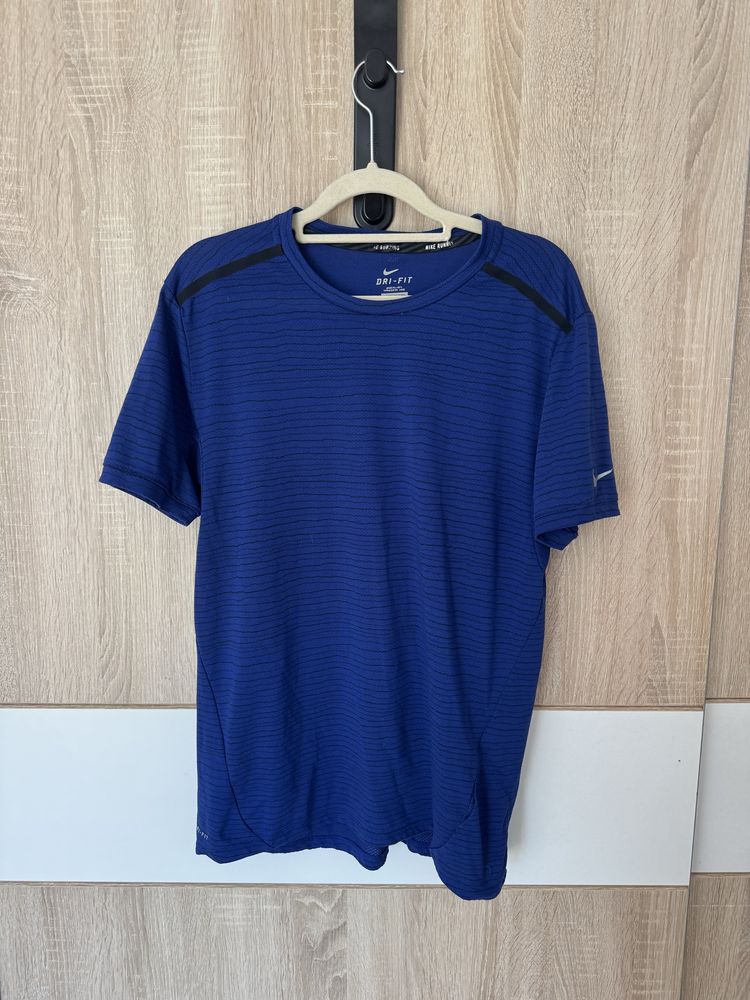 Koszulka Nike M Dri Fit running tshirt logowana sportowa