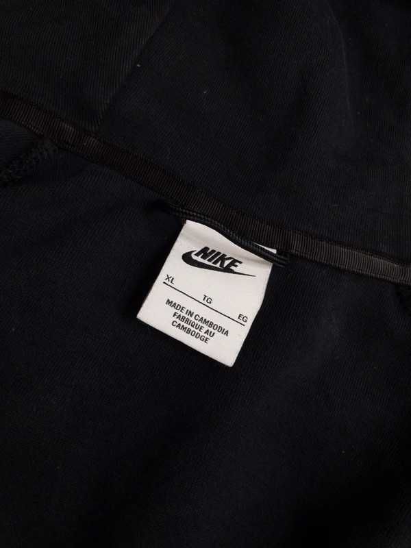 Bluza z kapturem Nike Tech fleece windrunner hoody czarna XL