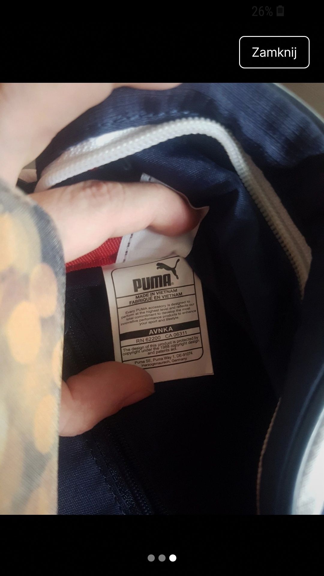 Torebka meska puma