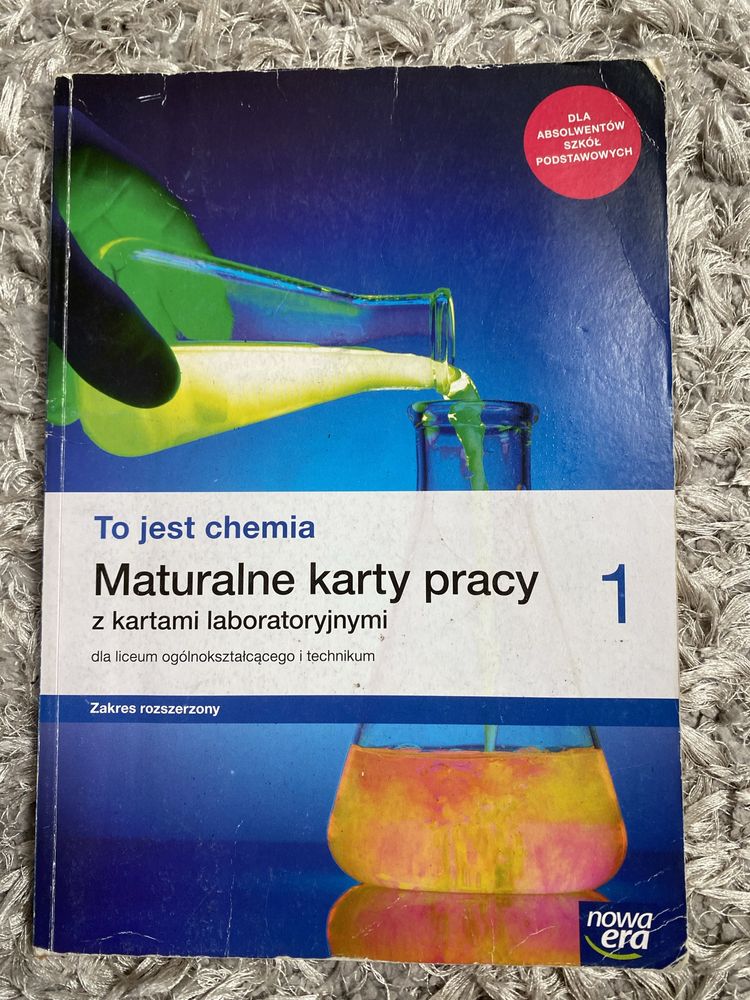 To jest chemia 1 zakres rozszerzony podrecznik i maturalne karty pracy