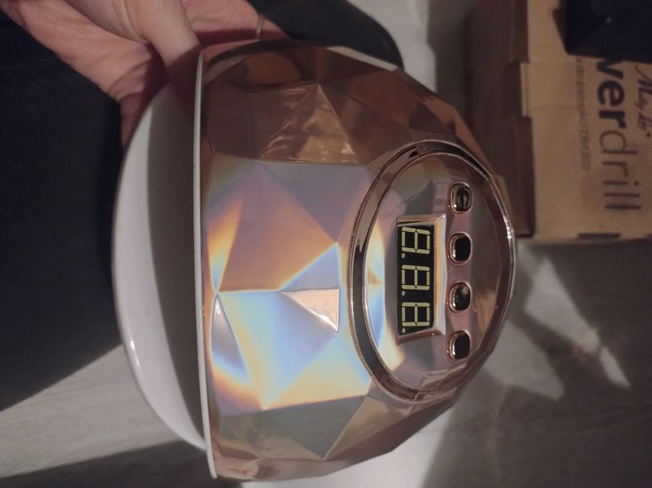 Zestaw do hybrydy/paznokcie/hybryda/żel/frezarka/lampa