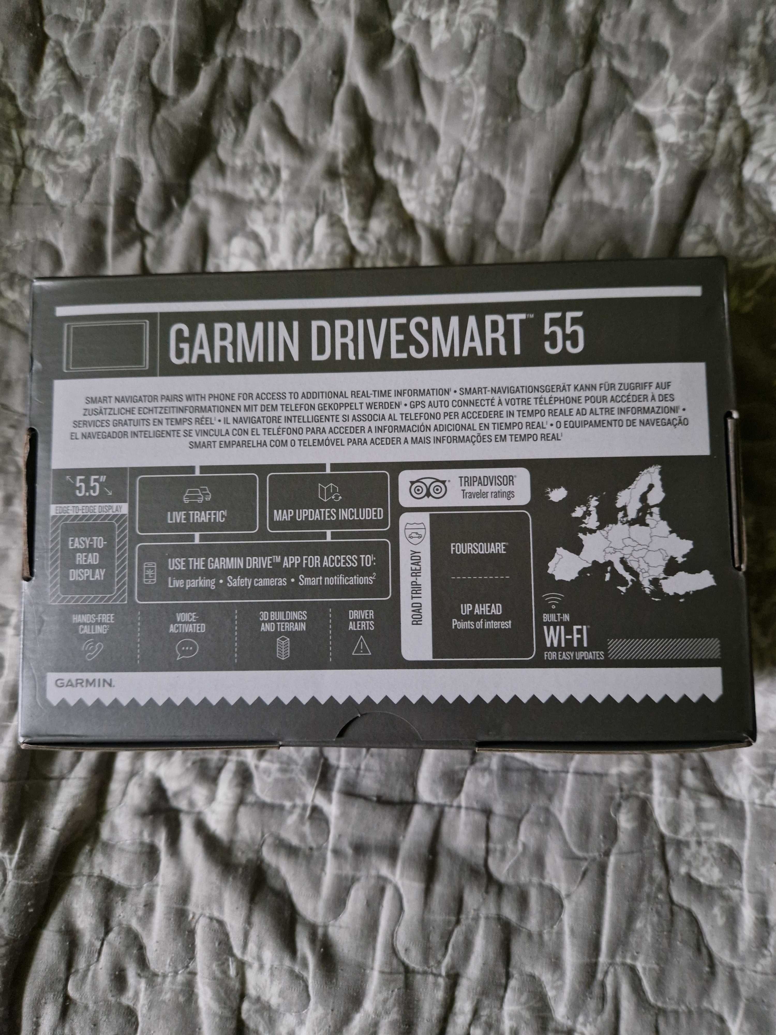 Nawigacja Garmin drivesmart 55 & live traffic NOWA - sprzedam!