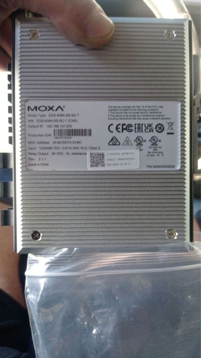 Комутатори MOXA EDS-408A-SS-SC-T