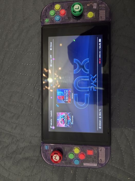 Nintendo switch v2 modificada 256gb