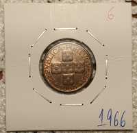 Portugal - moeda de 20 centavos de 1966 (6)