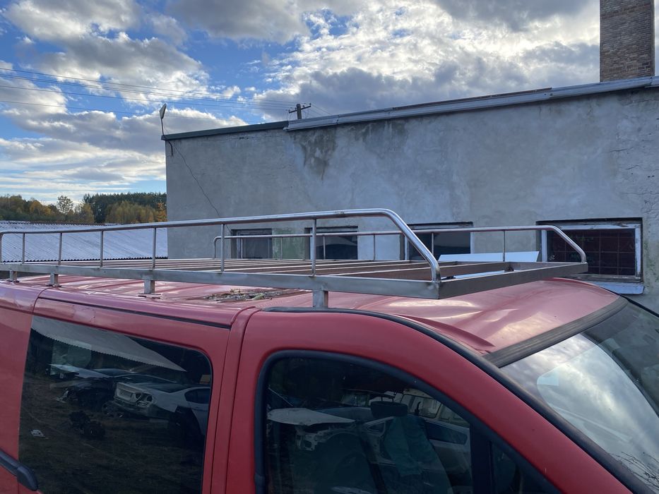 Bagażnik dachowy nierdzewka rolka renault trafic opel vivaro
