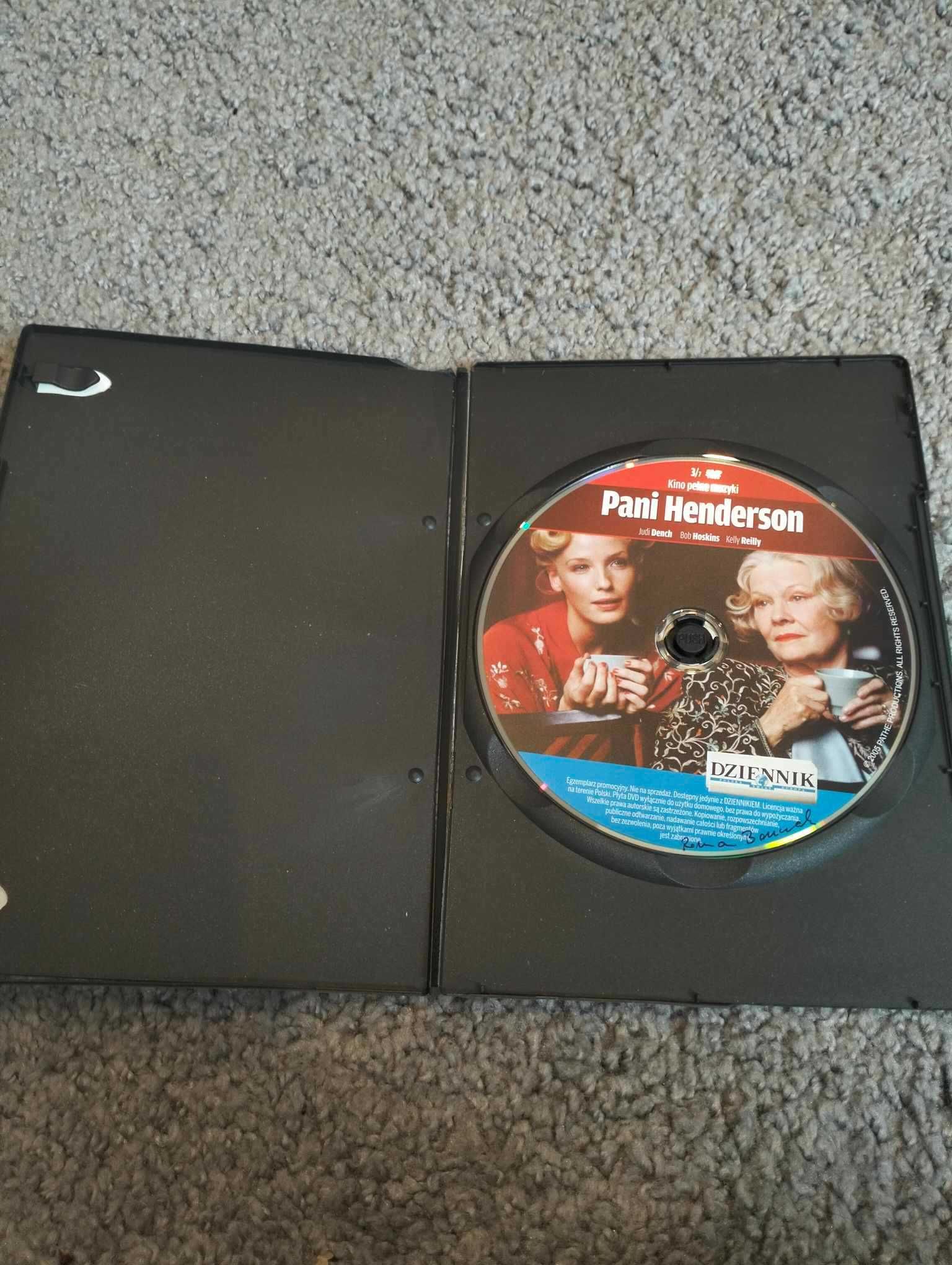 Pani Henderson film DVD