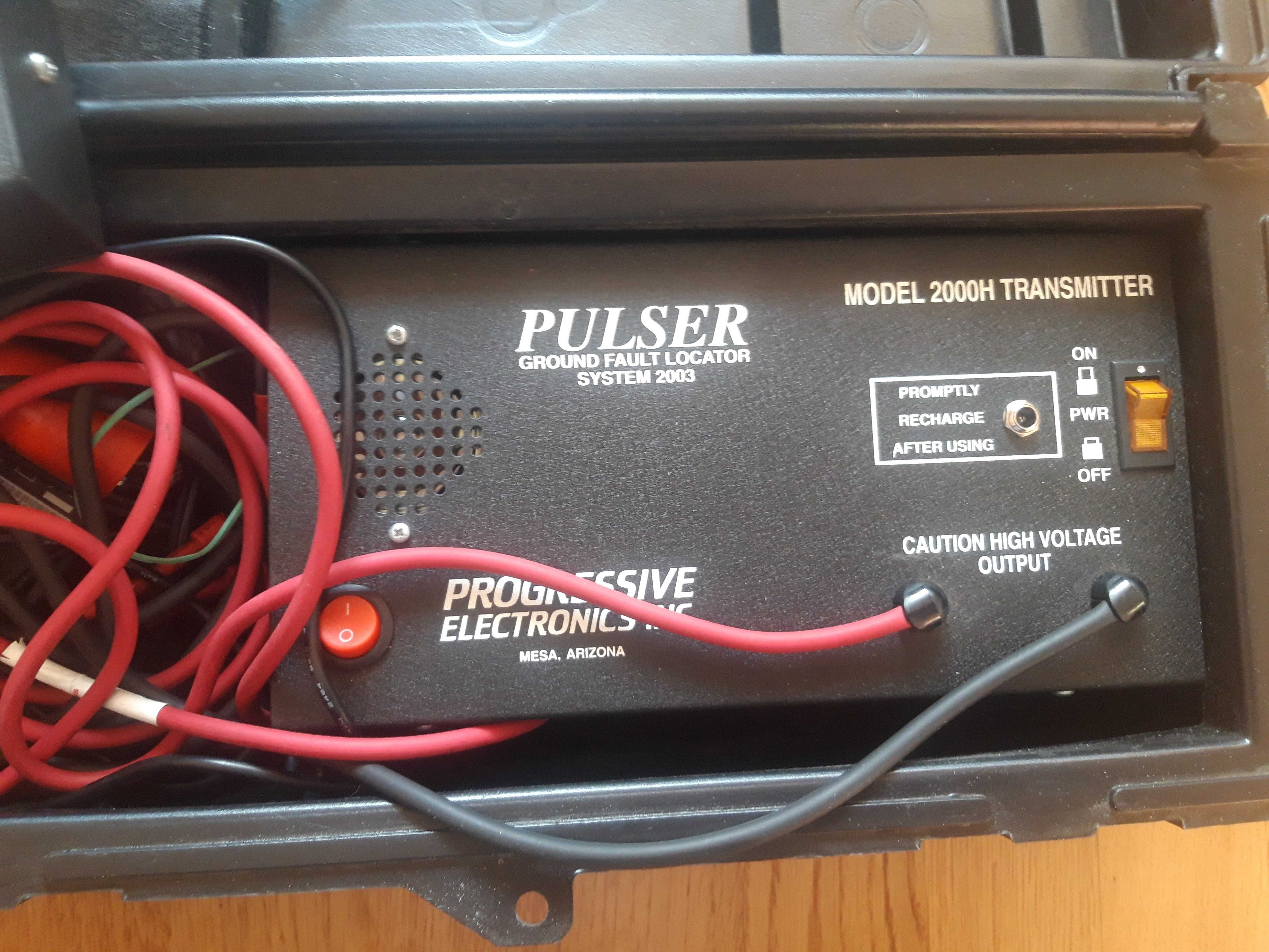 Трассоискатель, локатор неисправностей генератор импульсов Pulser 2003