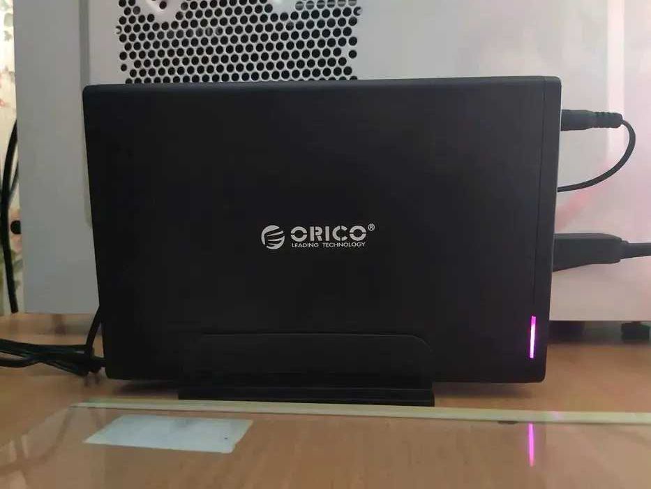 Конвертер Orico 2.5"-3,5" HDD SATA3 - USB 3.0 чохол-станція для диску