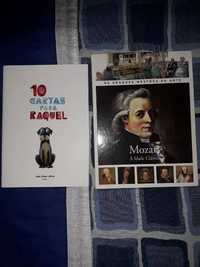 Livros - Mozart - A Idade Clássica e 10 cartas para Raquel