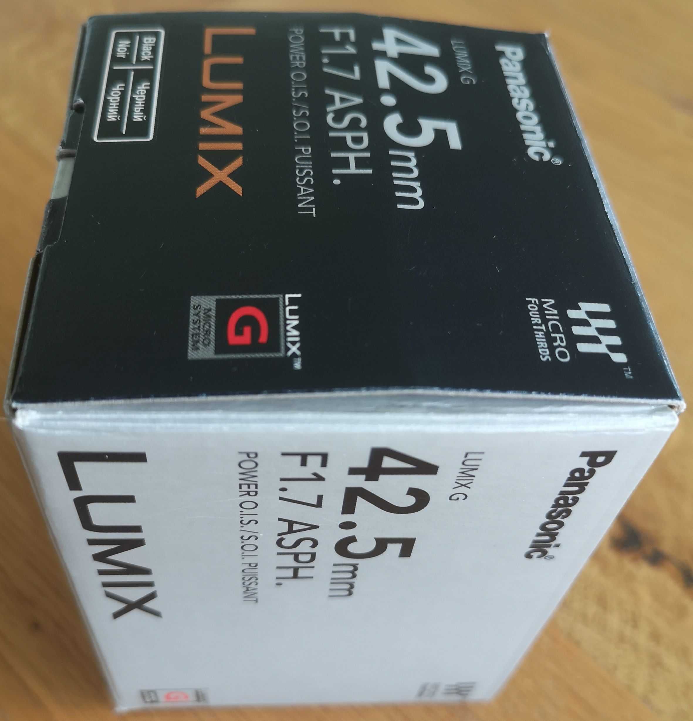 Obiektyw Lumix G 42,5mm f1.7 POWER O.I.S. + filtr UV Marumi + Etui