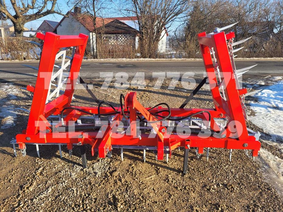 BRONY POLOWE HYDRAULICZNIE składane CIĘŻKIE *5pól *2 siłowniki *20 ząb