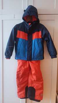 Narciarski zimowy zestaw na śnieg spodnie kurtka Lidl 110-116 chłopca