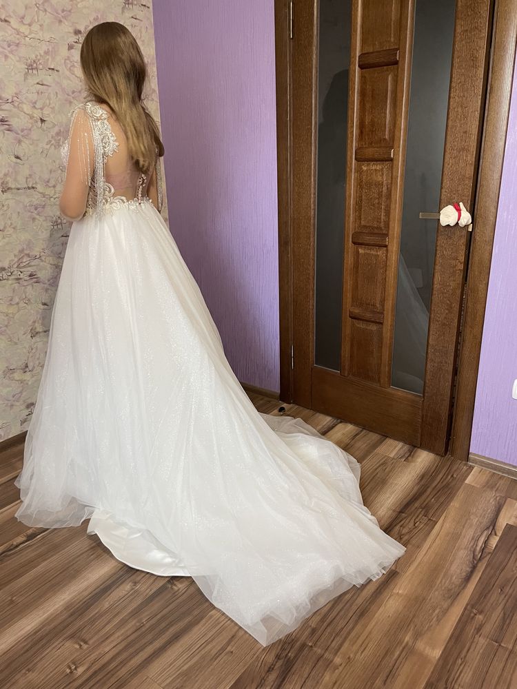 Плаття весільне Зефір 44 розмір