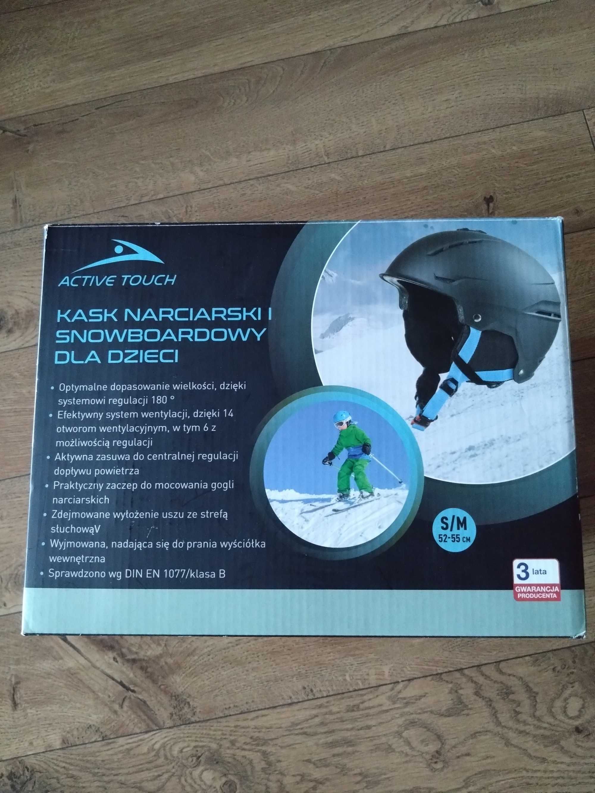 Kask narciarski snowboardowy dla dziecka