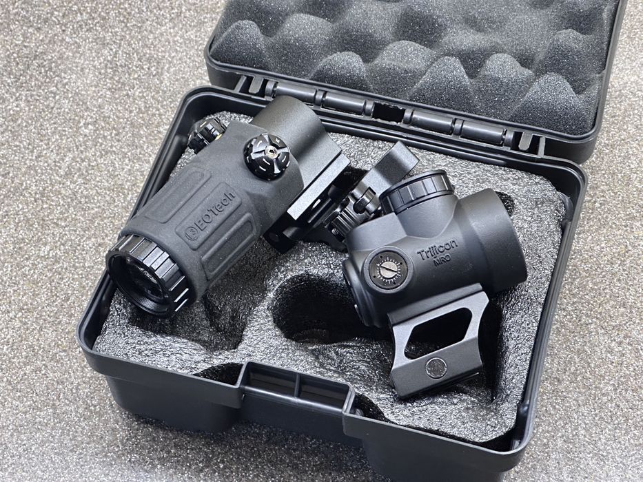 Коллиматорный прицел Trijicon MRO магнифер Eotech