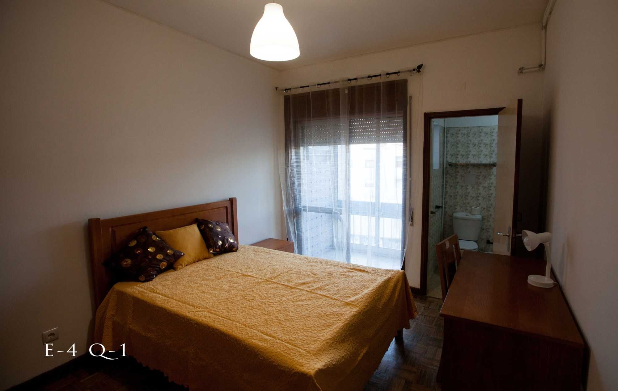 Suites duplas com opção de casal e individual