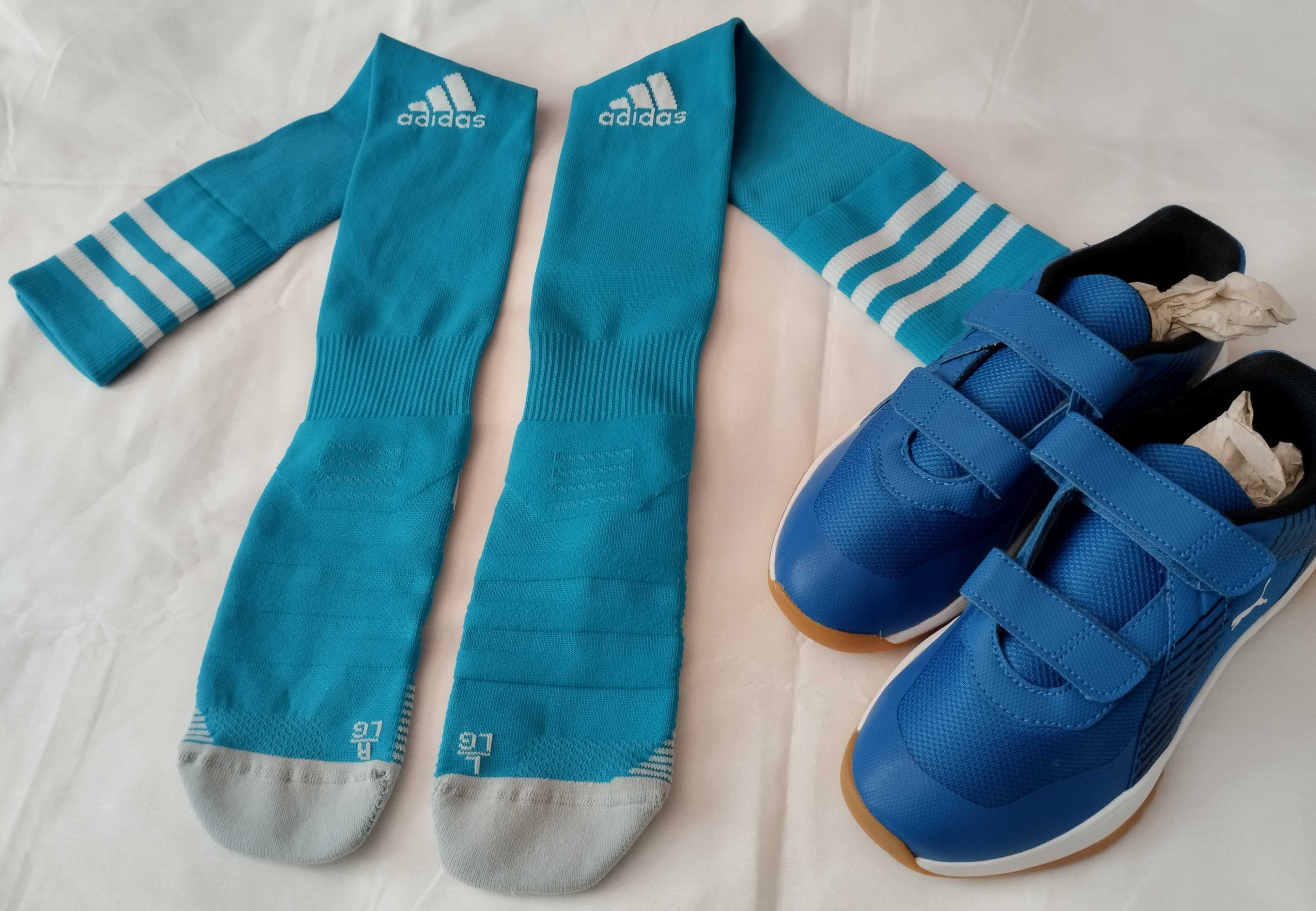 Adidas nowy skarpety podkolanówki męskie piłkarskie 41-43
