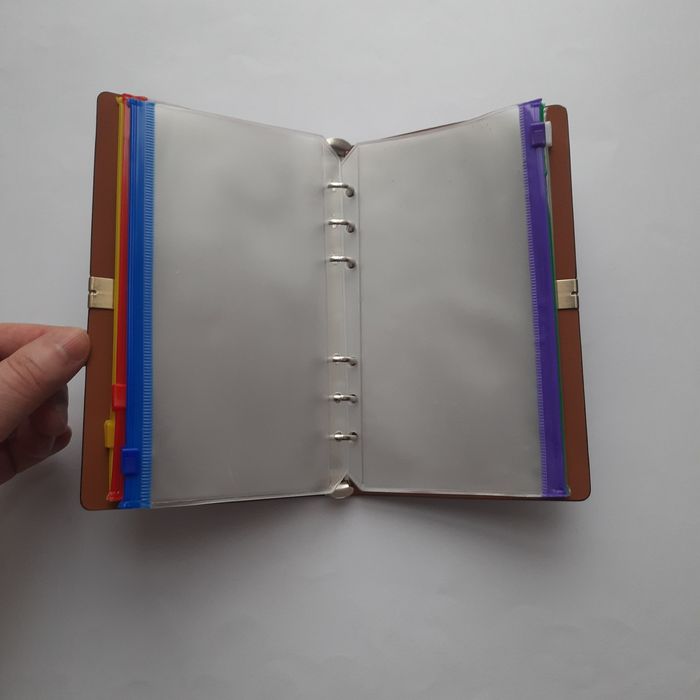 Блокнот-органайзер для денег и семейного бюджета метод конвертов 6 А6