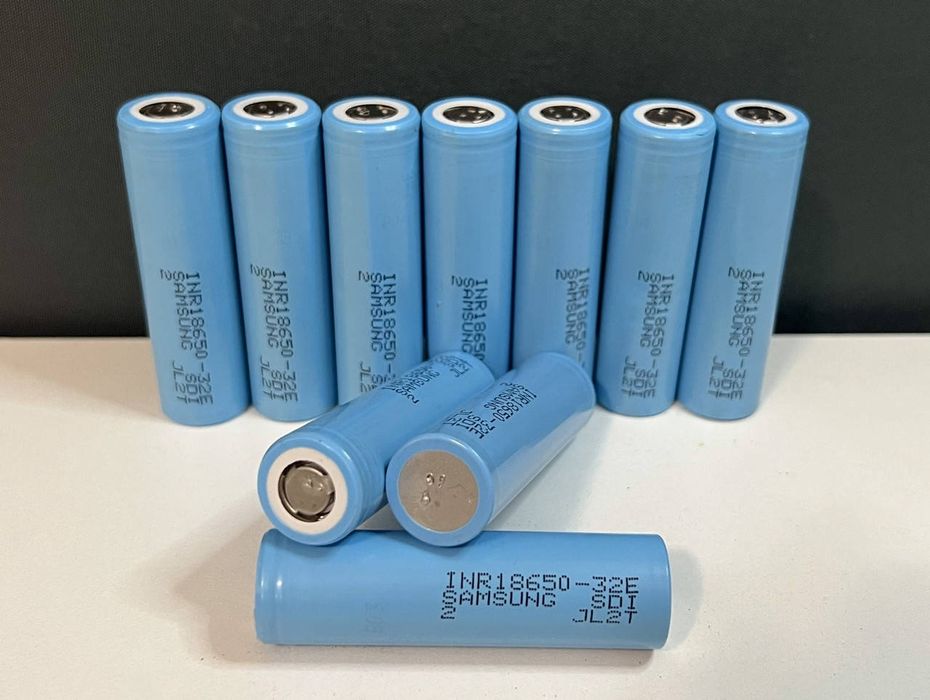 18650 Samsung 32E, Panasonic, LG 3000, 3100, 3200 mAh тестовані.