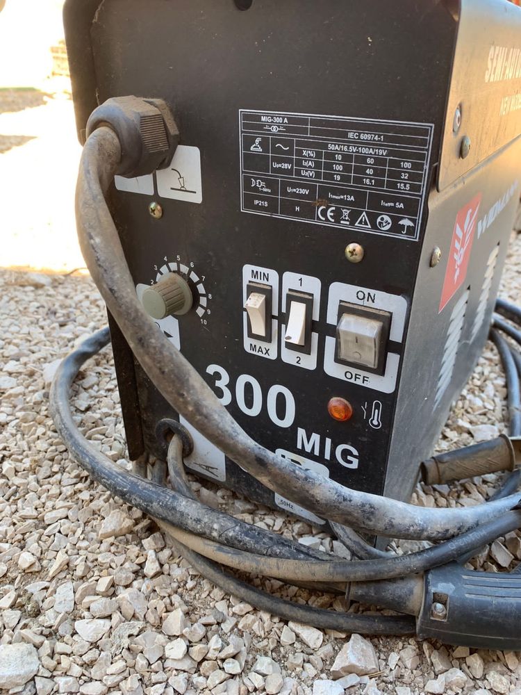 Aparelho de soldar widmann 300mig