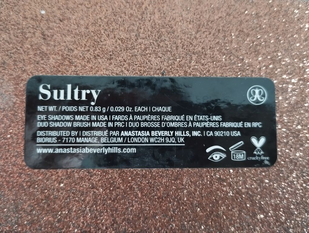 Anastasia Beverly Hills paleta Sultry używana okazja