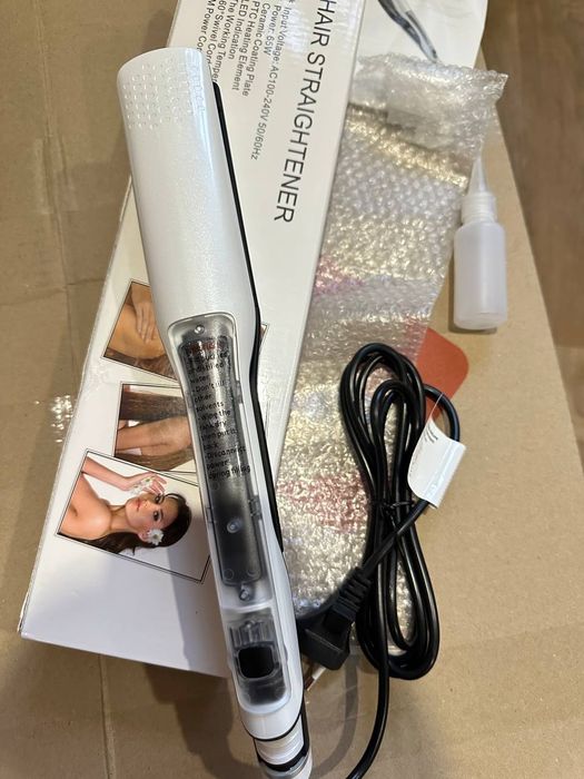 Паровий професійний випрямляч плойка для волосся парова