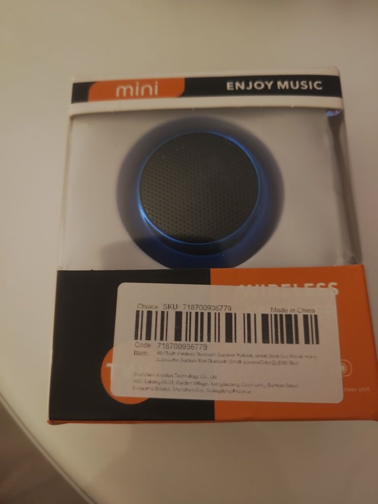 Mini głośnik na Bluetooth