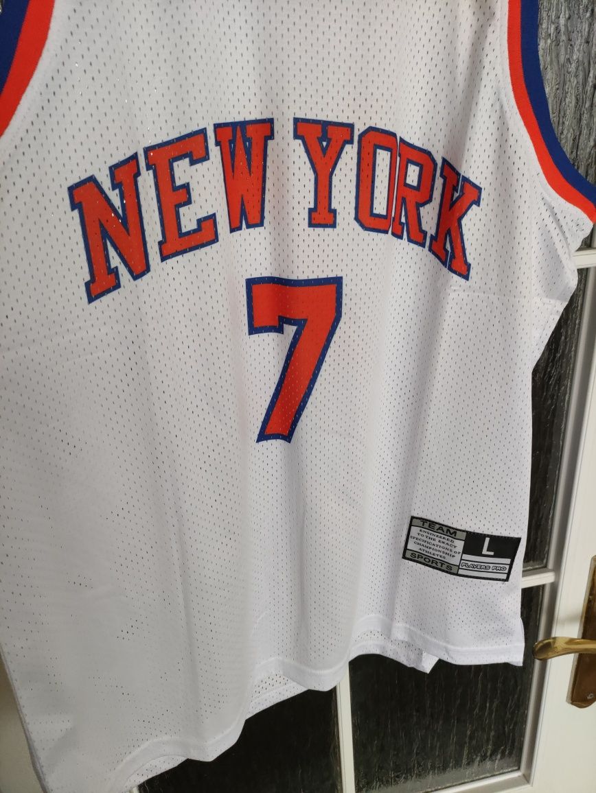 Koszulka NBA New York Knicks C.Antony nr 7 DOM biała r. L Jersey USA