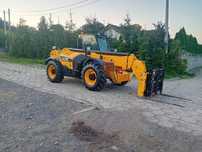 JCB 540-140  2018r Ładowarka Teleskopowa SWAY Klimatyza Hydrauliczne Widły  535-140