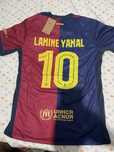 camisola de time Barcelona (Lamine yamal 10)