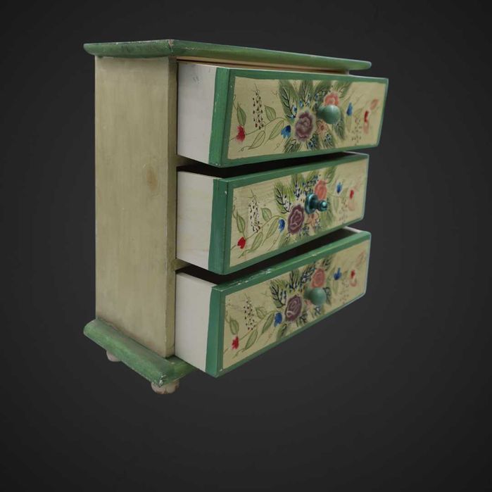 Mini szafka drewniana 3 szufladki b41/111782