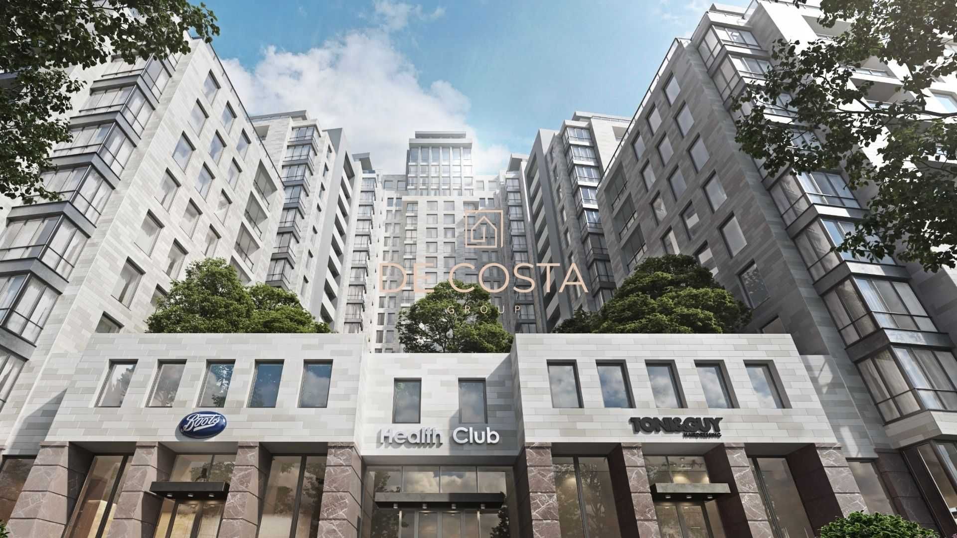 2К квартира 91 м² | 1 секція | Crystal Park Tower | БЕЗ%  |Вид на парк