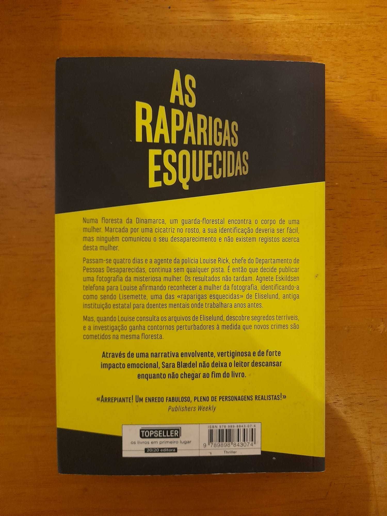 Livro "As Raparigas Esquecidas"