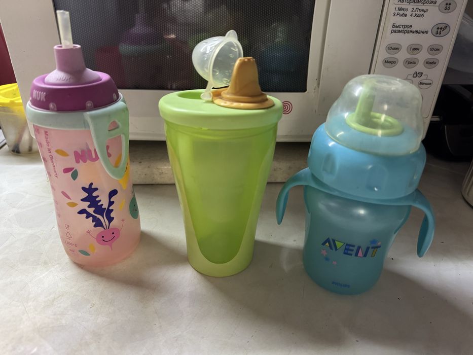 По 65грн, Чашка непроливайка, поилка, avent, munchkin, поїльник, Nubi