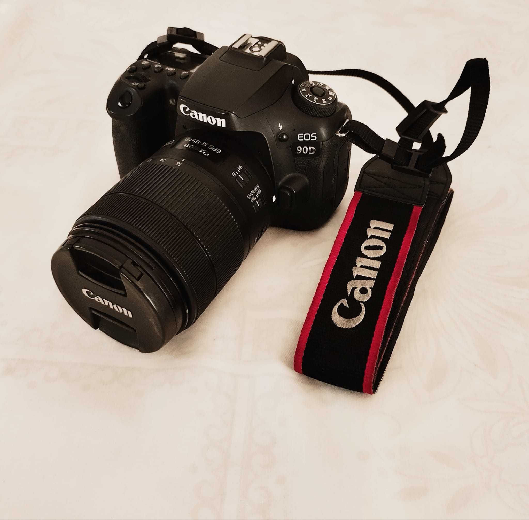 Canon EOS 90D + Lente 18-135mm