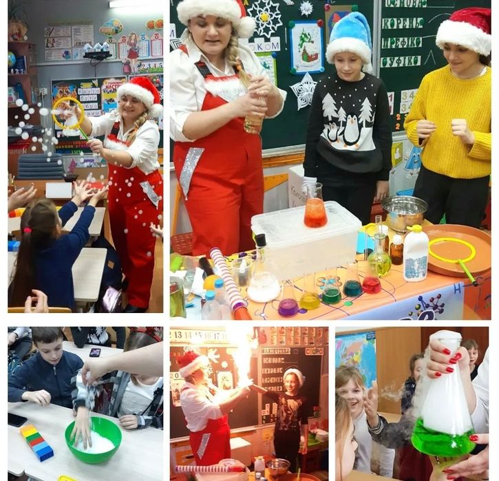 Наукове шоу, хімічне шоу. Кріо шоу сухий лід Научное шоу