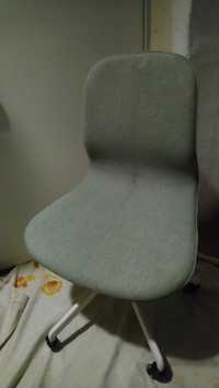 Krzesło obrotowe Ikea, białe /seledyn. Dla dziecka !