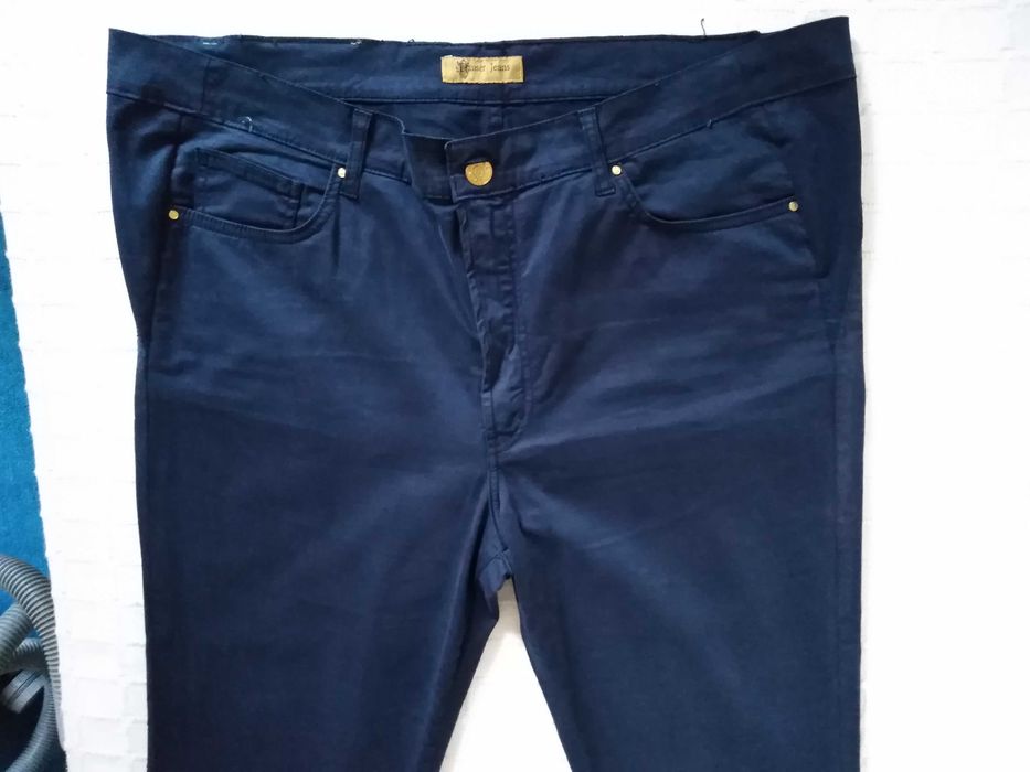 Calças Pauser Jeans Azuis Escuras 50