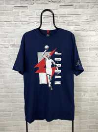 AIR JORDAN T-Shirt Koszulka Męska Bawełniana Super Stan Rozmiar XL