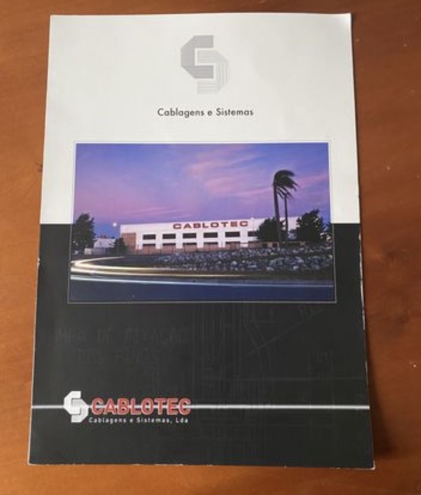 catálogo da empresa cablotec