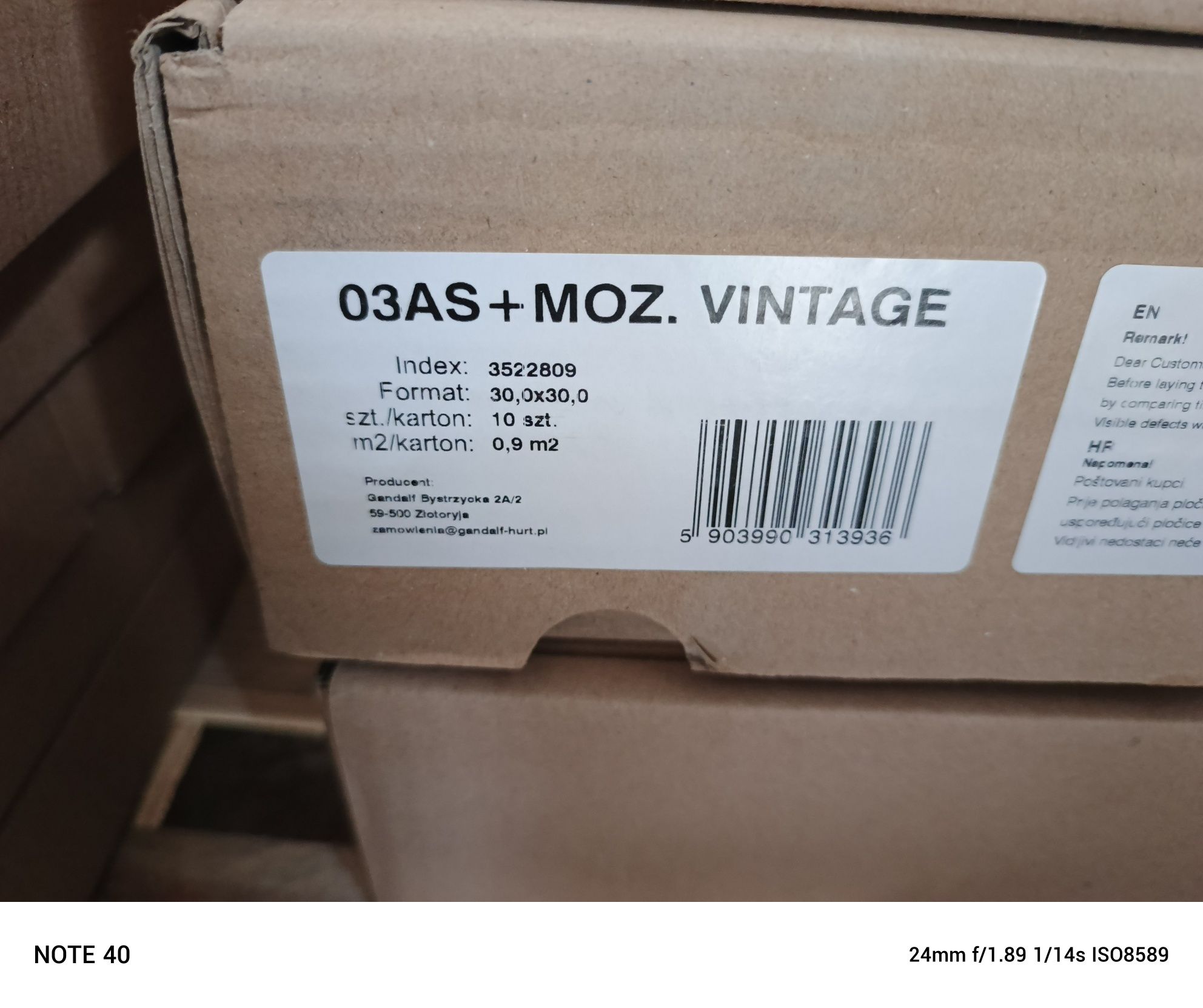 Mozaika Vintage 30szt.