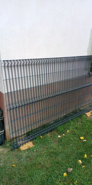 Panele ogrodzeniowe 5szt  wysokość 153