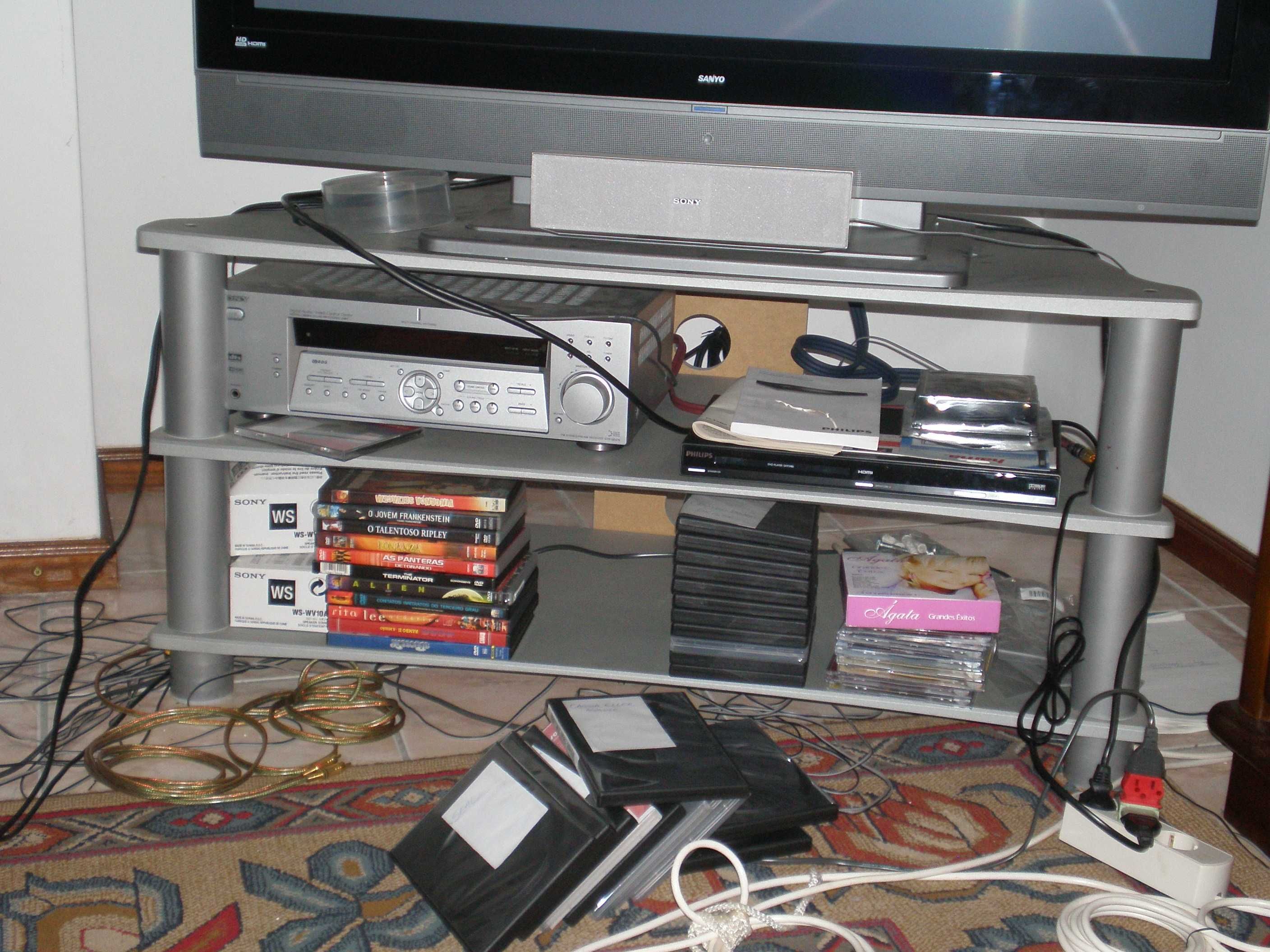 Rack (movel)  para TV - Som - Soundbar